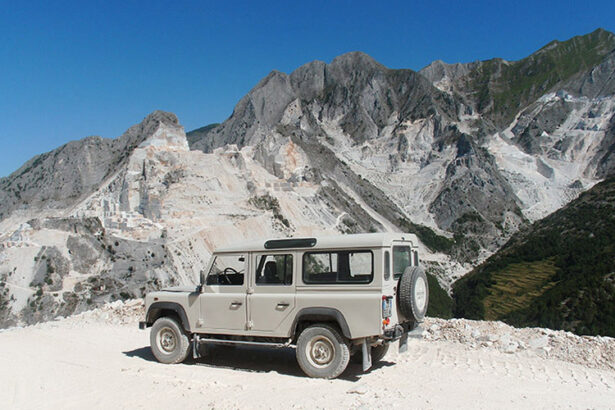 carrara marble quarries 4x4 tour