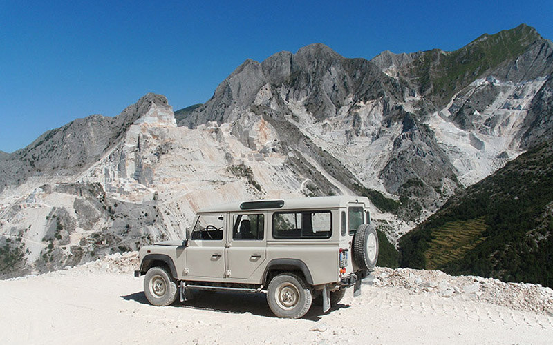 carrara marble quarries 4x4 tour