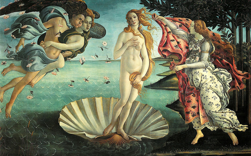 florence uffizi museum botticelli venus