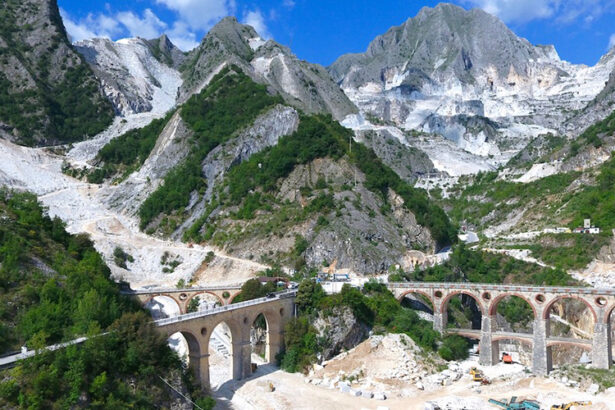 cave di marmo di carrara, ponti di vara