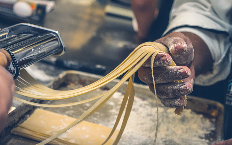 pasta making in florence