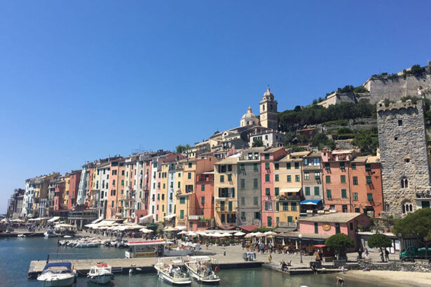 Portovenere view from the sea