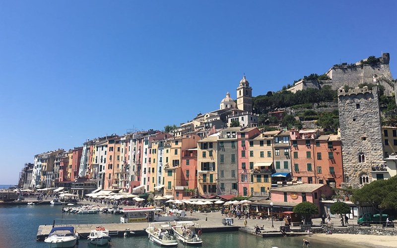 Portovenere view from the sea