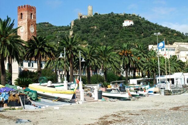 Medieval village of Noli on the Ligurian Riviera