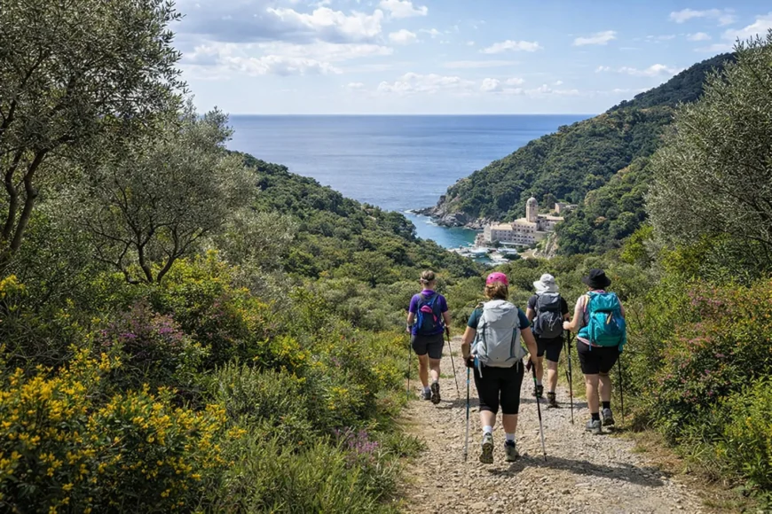hiking tours in portofino natural park