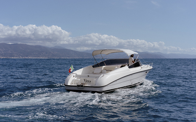 comfortable motor boat portofino tours