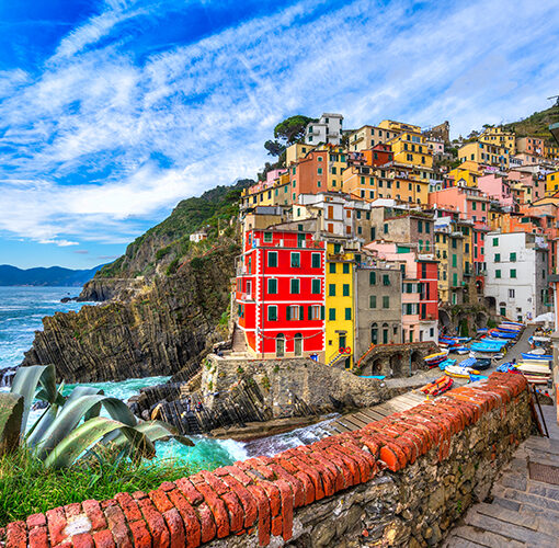 5 terre riomaggiore, view of the marina