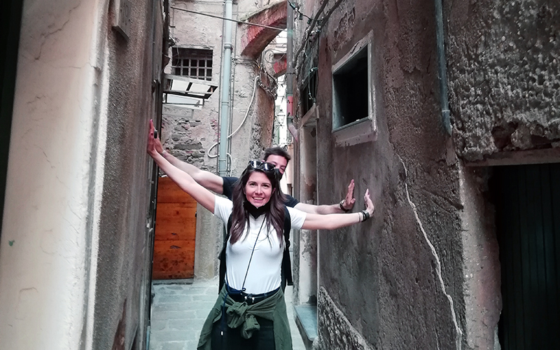 cinque terre, vernazza backstreets