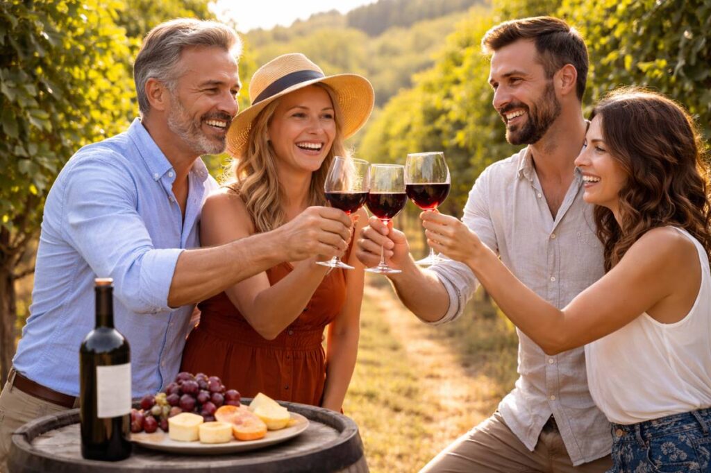 Florence to Cinque Terre transfer stop in a winery