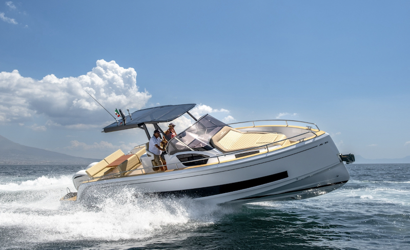 Comfortable motorboat for exclusive Cinque Terre boat excursions