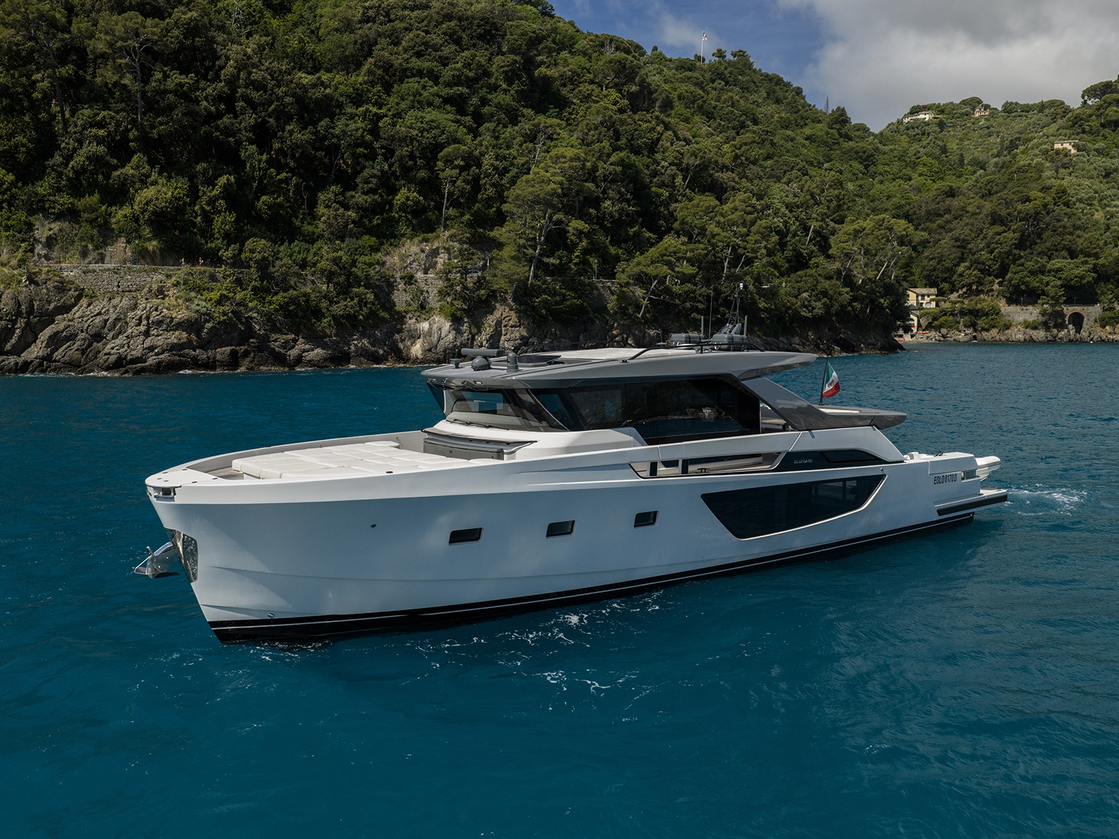 Private charter boat for exploring the Italian Riviera by sea