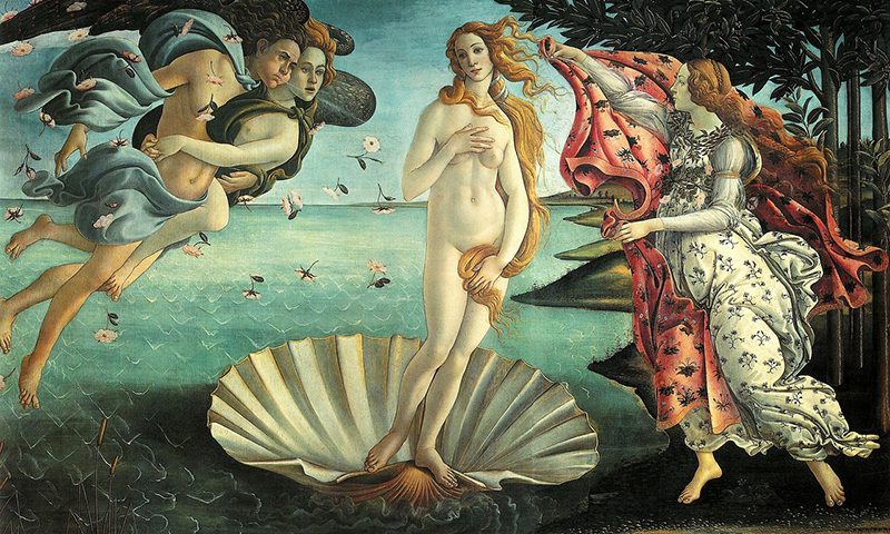 florence uffizi museum botticelli venus